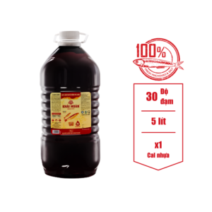 Nước mắm Phú Quốc Khải Hoàn - 30 độ đạm - cal 5 lít