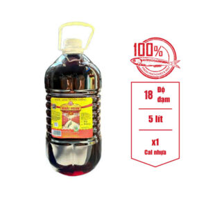Nước mắm Phú Quốc Khải Hoàn - 18 độ đạm - cal 5 lít